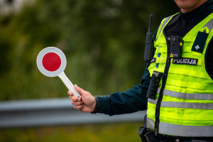 Spalį šalies keliuose organizuojamos prevencinės priemonės