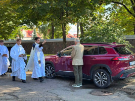 Klaipėdoje palaiminti vairuotojai ir jų transporto priemonės
