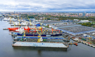 Vakarų laivų gamyklos įmonių grupė stato naują doką