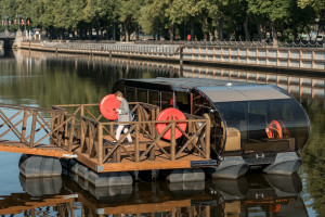 Dėl Jūros šventės laikinai stabdomas vandens autobuso eismas Dangės upe