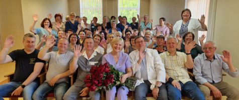 Garbingas apdovanojimas – pagerbta ilgametė gydytoja Ramutė Berenienė