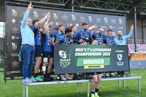 Lietuvos regbio-7 čempionate – istorinis Klaipėdos „Kuršių“ triumfas