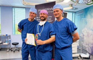 KUL chirurgas Šarūnas Dailidėnas kvalifikaciją kėlė specializuotoje bariatrinės chirurgijos klinikoje Nyderlanduose