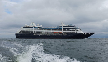 Klaipėdos uoste svečiuojasi kruizinis laivas „Azamara Journey“