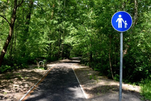 Neringoje atnaujintas Kuršių gatvės pėsčiųjų takas