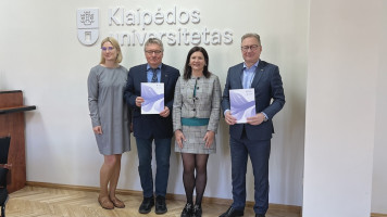Klaipėdos universiteto startuolis „AquaNIS Research“ žengia į rinką: pasirašyta licencinė sutartis
