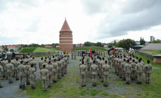 Uosto ir priekrantės gynybos tarnybai oficialiai suteiktas Generolo Kazimiero Nestoro Sapiegos fuzilierių bataliono vardas